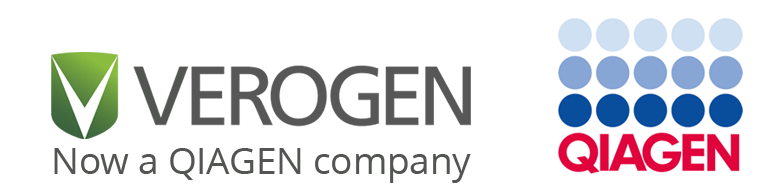 Logos for Verogen (Now a QIAGEN company) and QIAGEN
